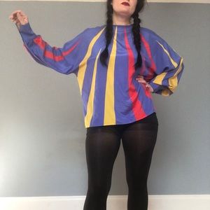 Vintage 1980s Serge Nancel blouse!
